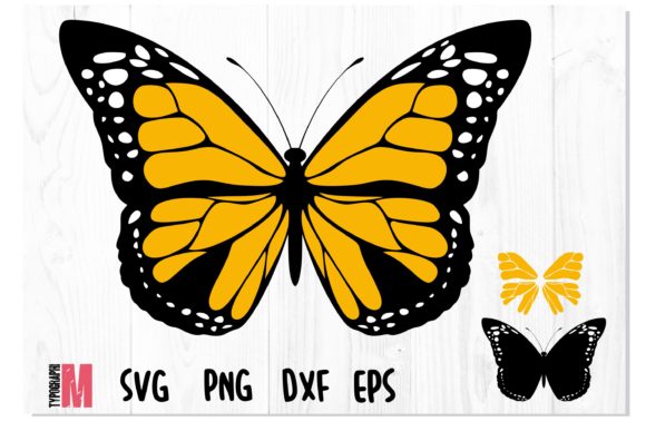 Butterfly Orange Layered SVG for Creative Crafts