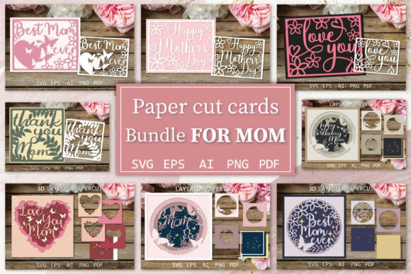 Enhancing Mother's Day Content with 3D SVG Mom Cards