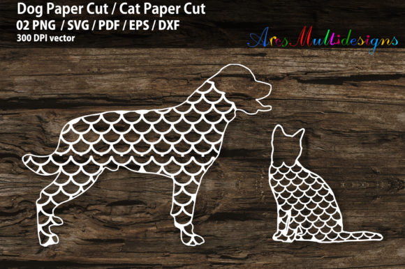 Review: Dog & Cat Paper Cut SVG for Creative Crafts Graphics