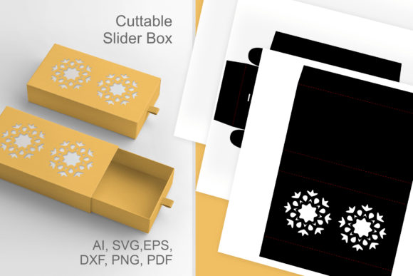Thanksgiving 2 Sliding Drawer Box: A 3D SVG Delight